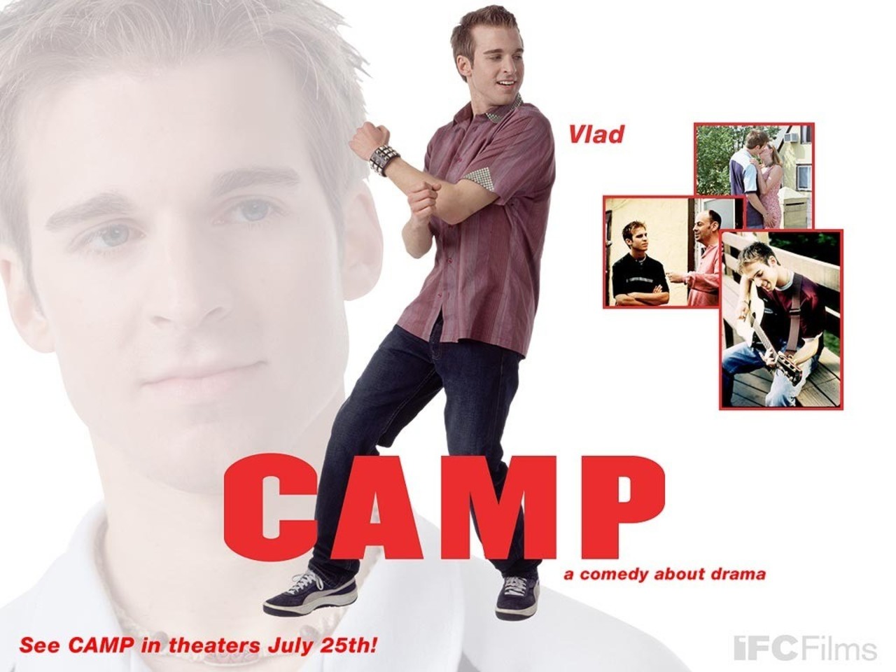 Daniel Letterle "Camp - a comedy about drama" movie poster