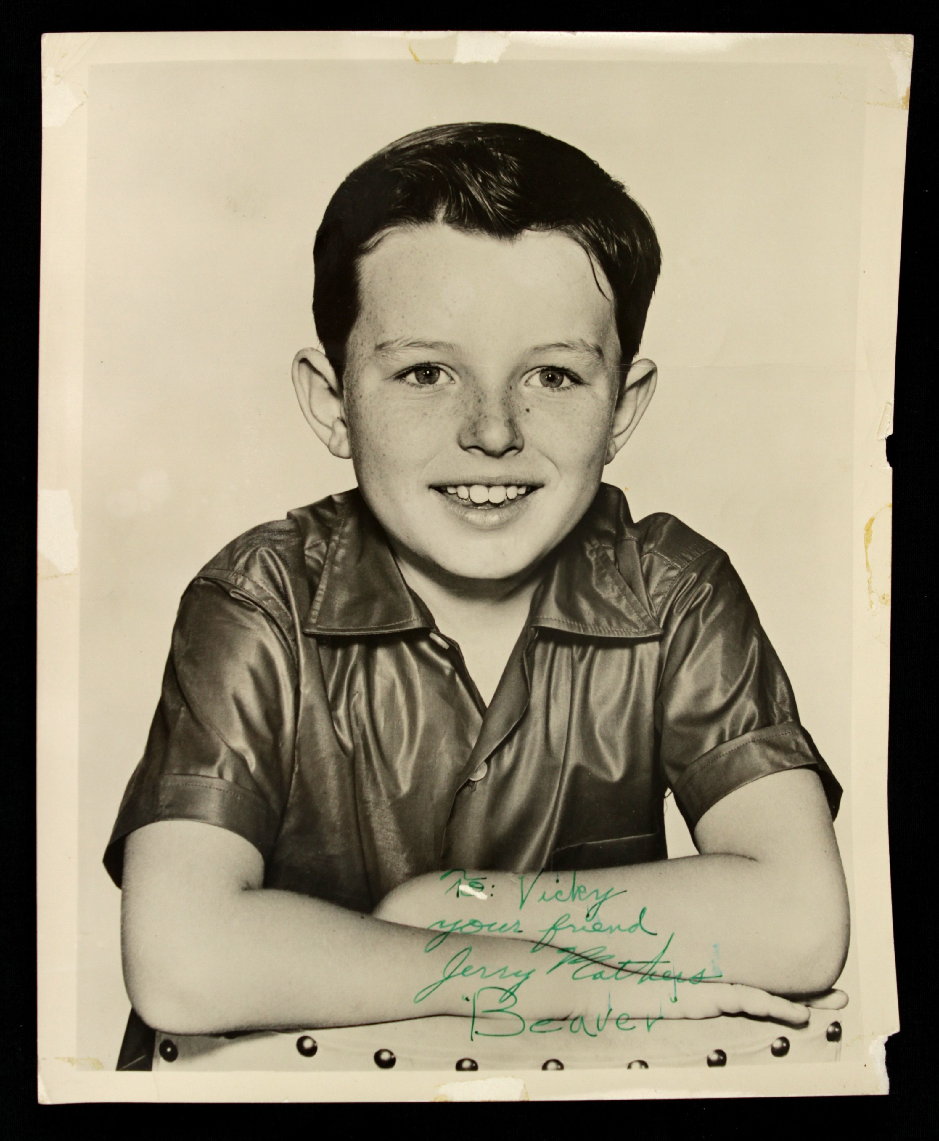 More Pictures Of Jerry Mathers. 