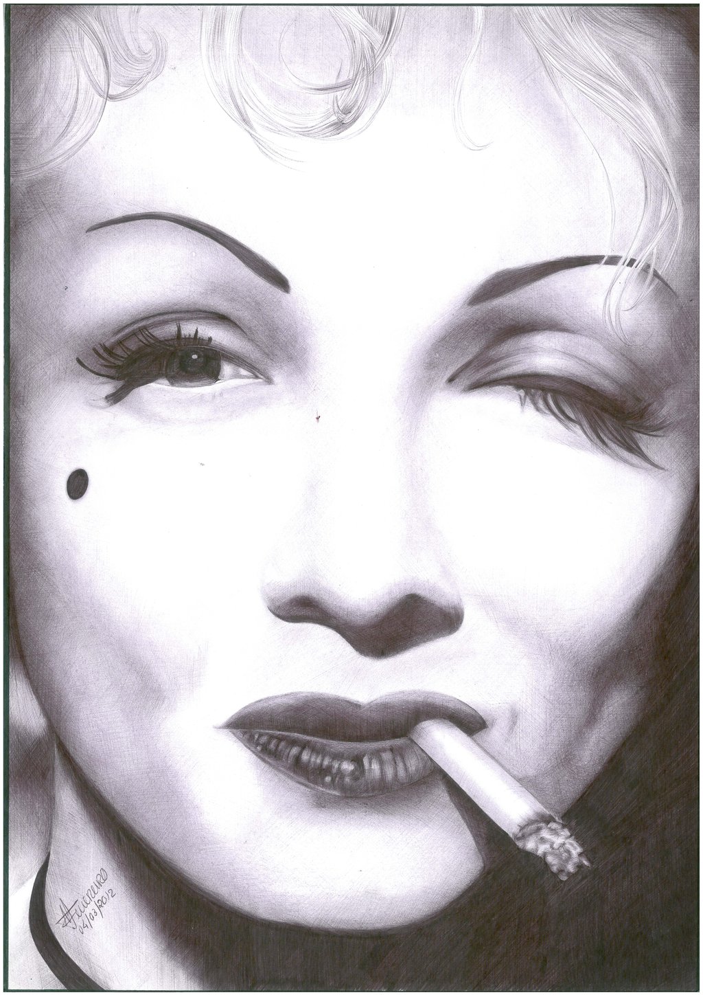 marlene-dietrich-tattoos