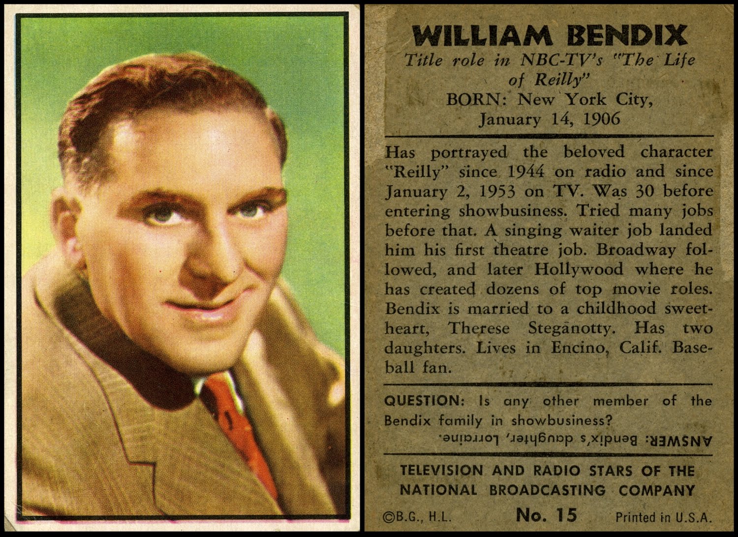 william-bendix-movies